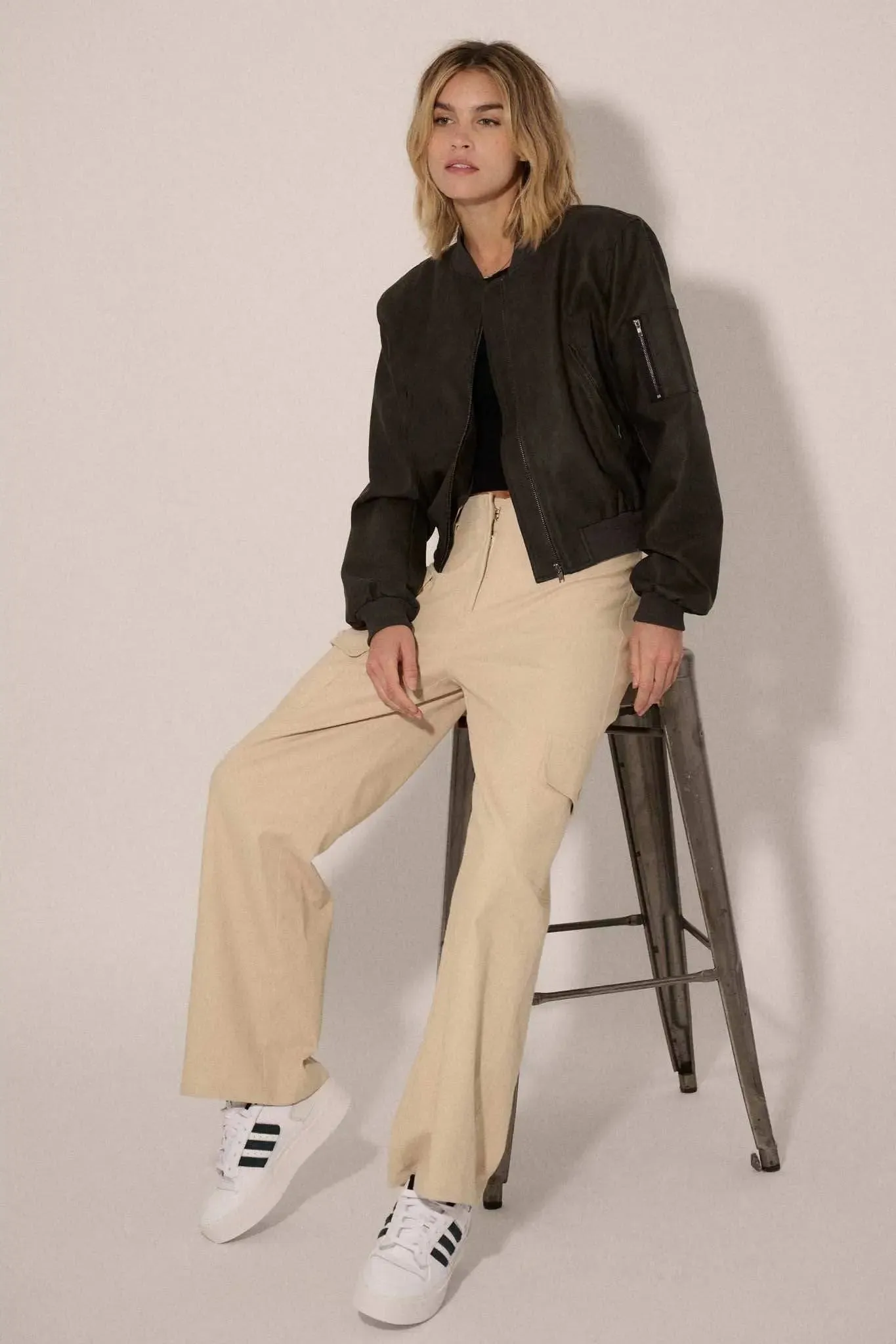 Make Your Move Twill Cargo Pants sold by Promesa product image thumbnail 5