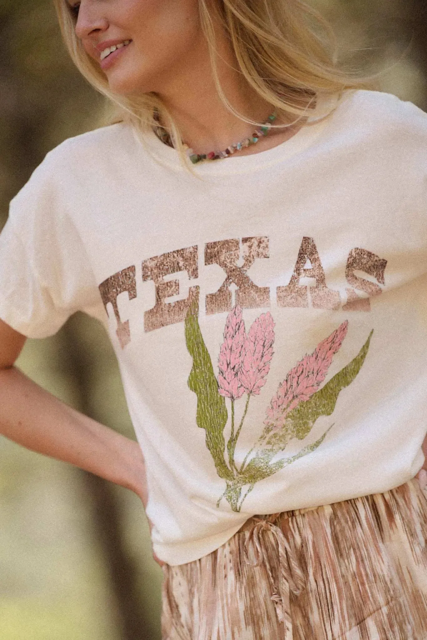 Texas Grown Vintage-Print Graphic Tee sold by Promesa product image thumbnail 2