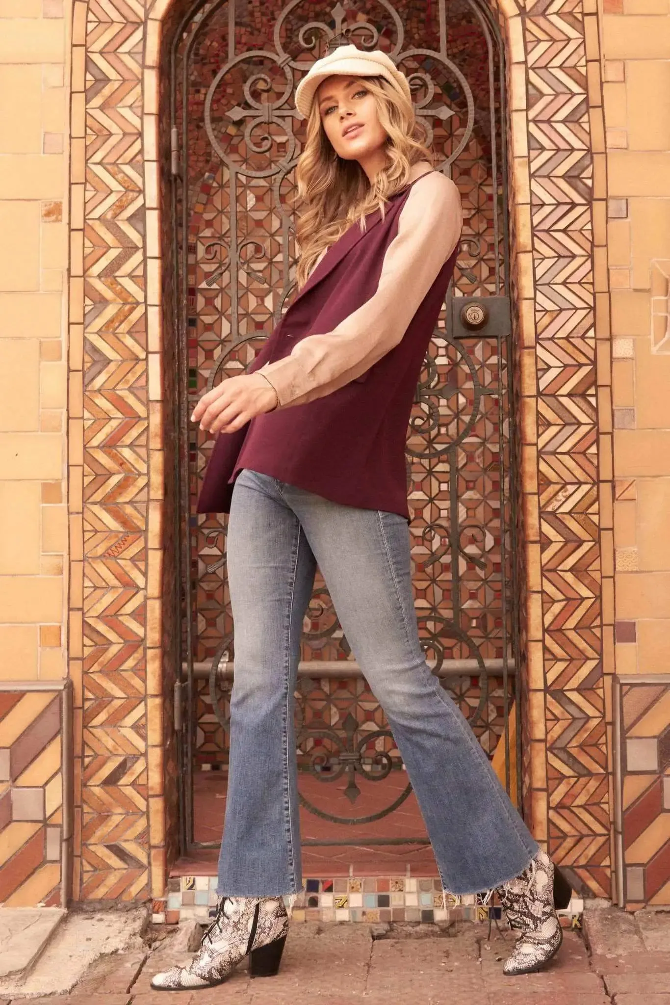 Sound Investment Double-Breasted Blazer Vest sold by Promesa product image thumbnail 4