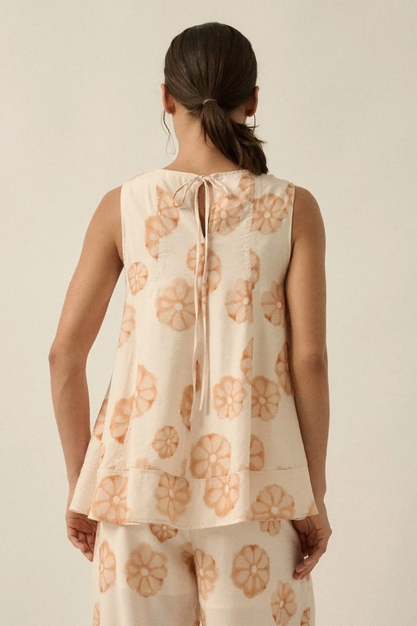 So Delightful Floral Sleeveless A-Line Swing Top sold by Promesa product image thumbnail 2