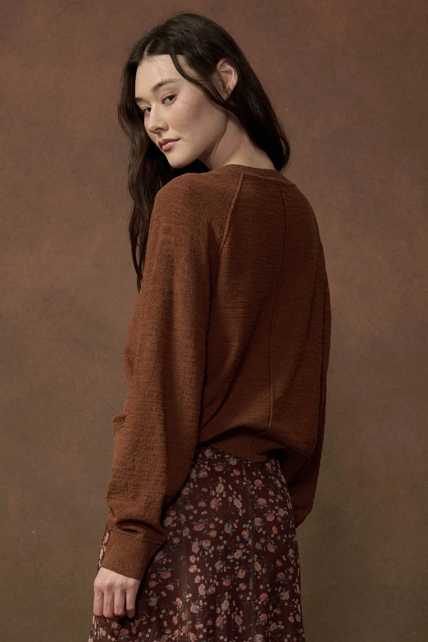 Close to You Textured Knit Raglan Cardigan sold by Promesa product image thumbnail 2