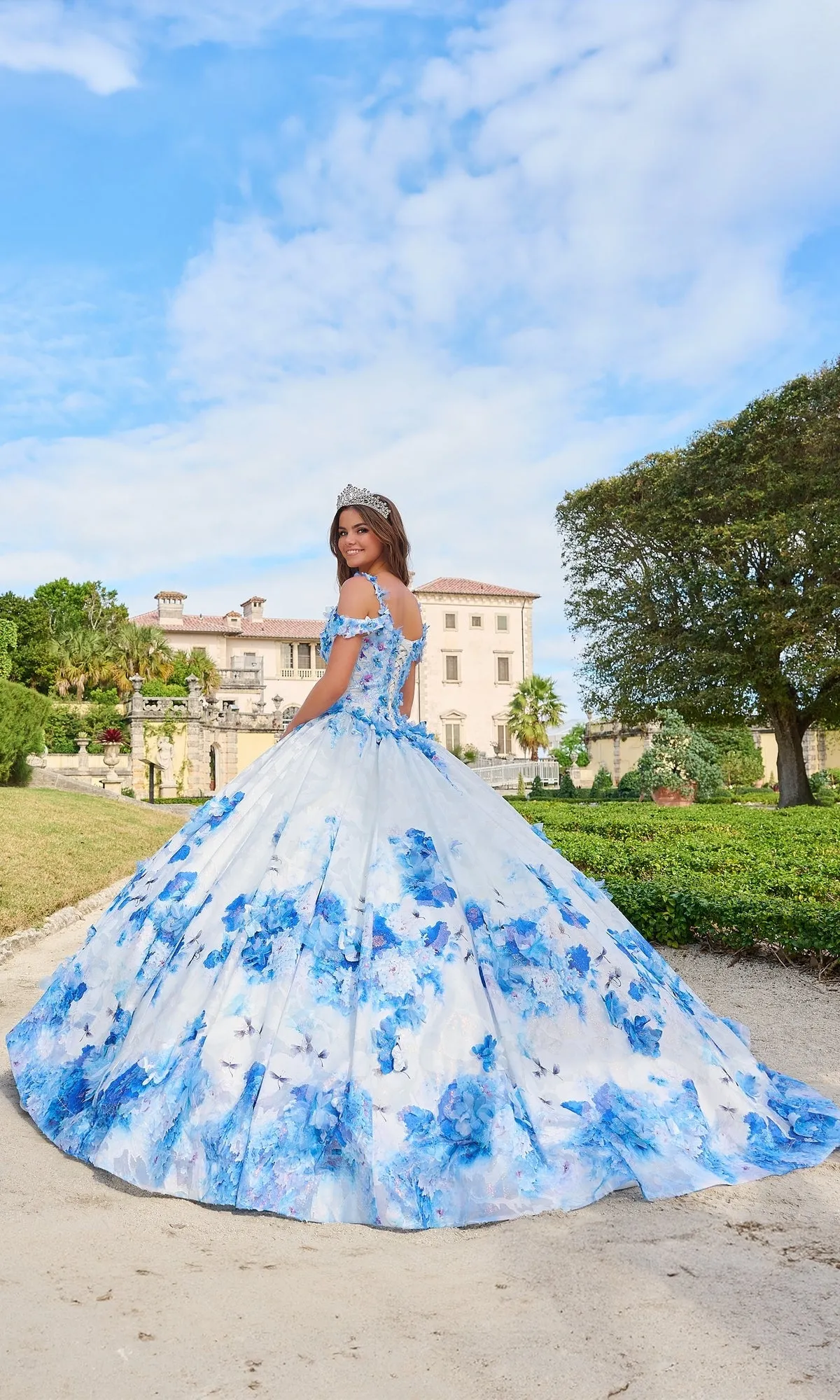 Quinceanera Dress 54208 By Amarra sold by PromGirl product image thumbnail 4