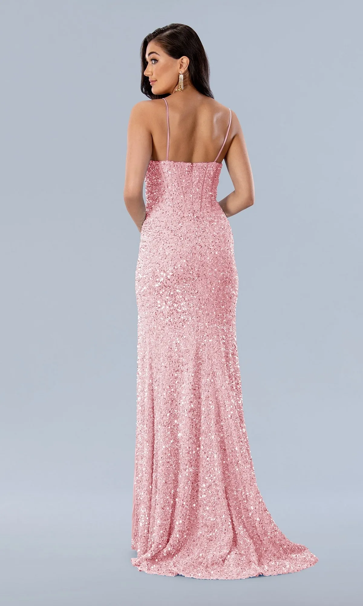 Long Prom Dress 24240 by Stella Couture sold by PromGirl product image thumbnail 2