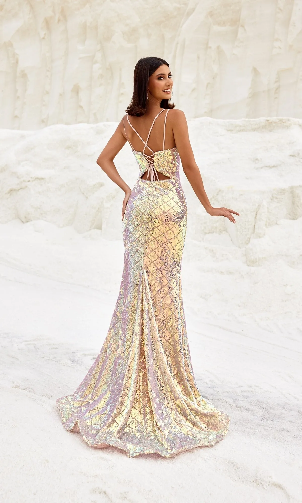 Long Prom Dress 12125 by Blush sold by PromGirl product image thumbnail 2