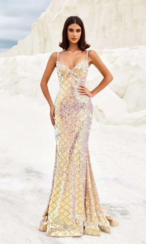 Long Prom Dress 12125 by Blush sold by PromGirl