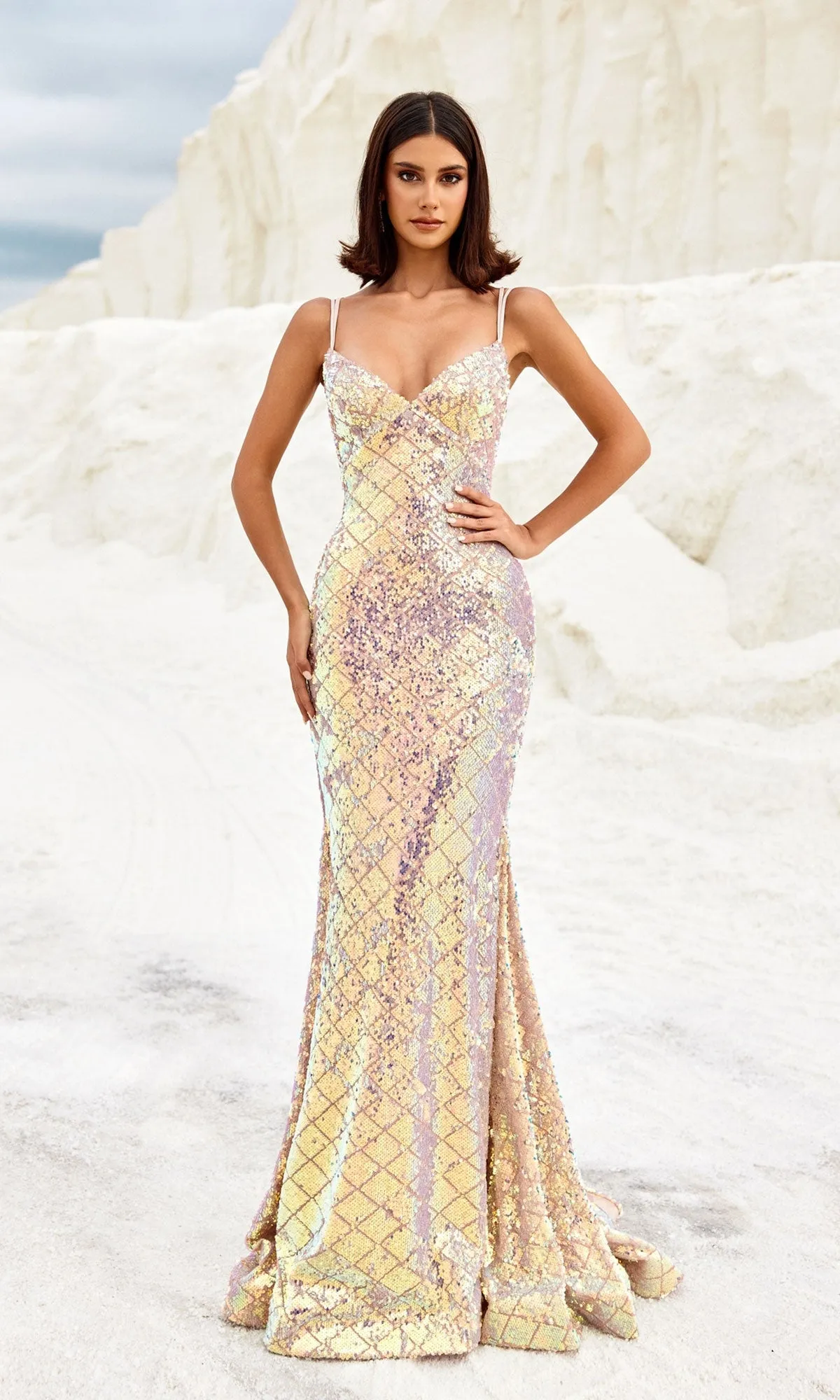 Long Prom Dress 12125 by Blush sold by PromGirl