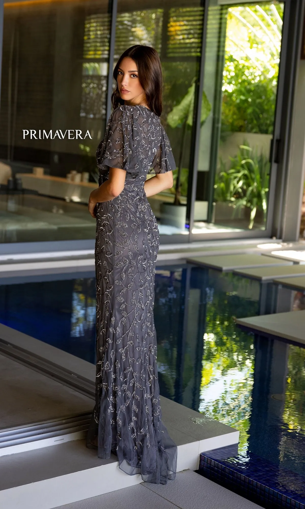 Long Prom Dress 13111 by Primavera sold by PromGirl product image thumbnail 2