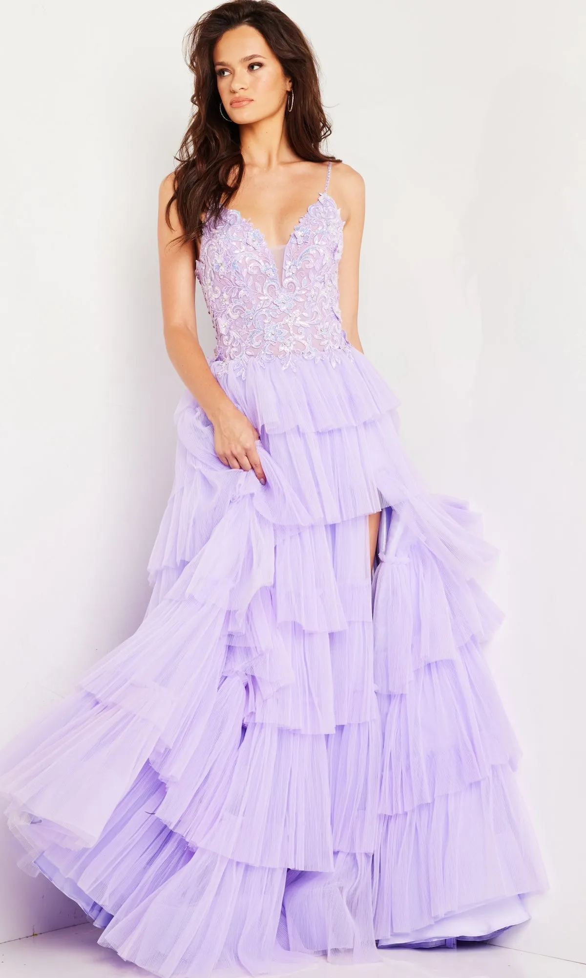 Long Prom Dress 37190 by Jovani sold by PromGirl product image thumbnail 4