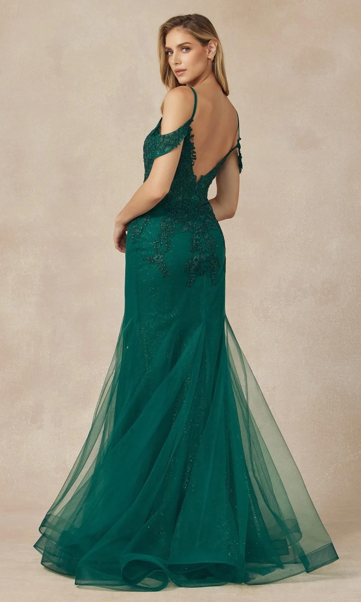 Long Glitter Mermaid Prom Dress: Juliet 281 sold by PromGirl product image thumbnail 2
