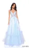 Amarra V-Neck Long Ruffled Prom Ball Gown 88744 sold by PromGirl