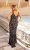 Primavera Beaded-Print Plus-Size Prom Dress 14053 sold by PromGirl
