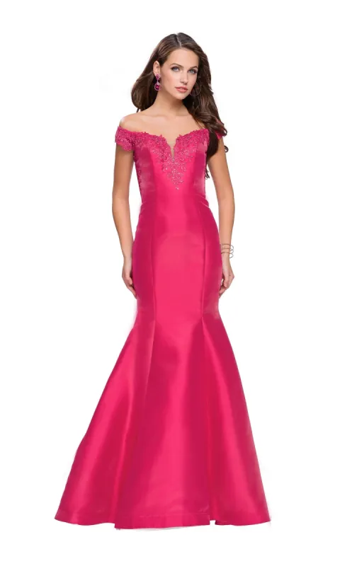 La Femme 26001 Long Prom Dress sold by PromGirl