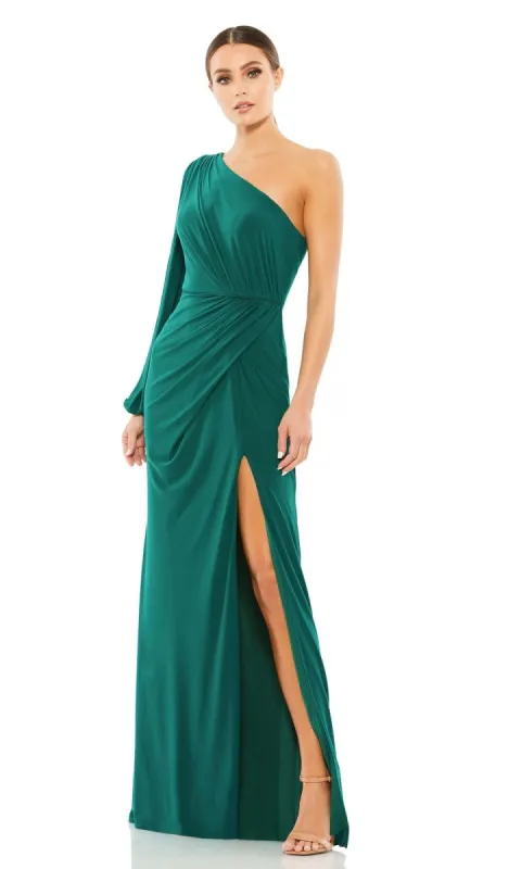 Asymmetrical Long Formal Dress: Mac Duggal 67879 sold by PromGirl