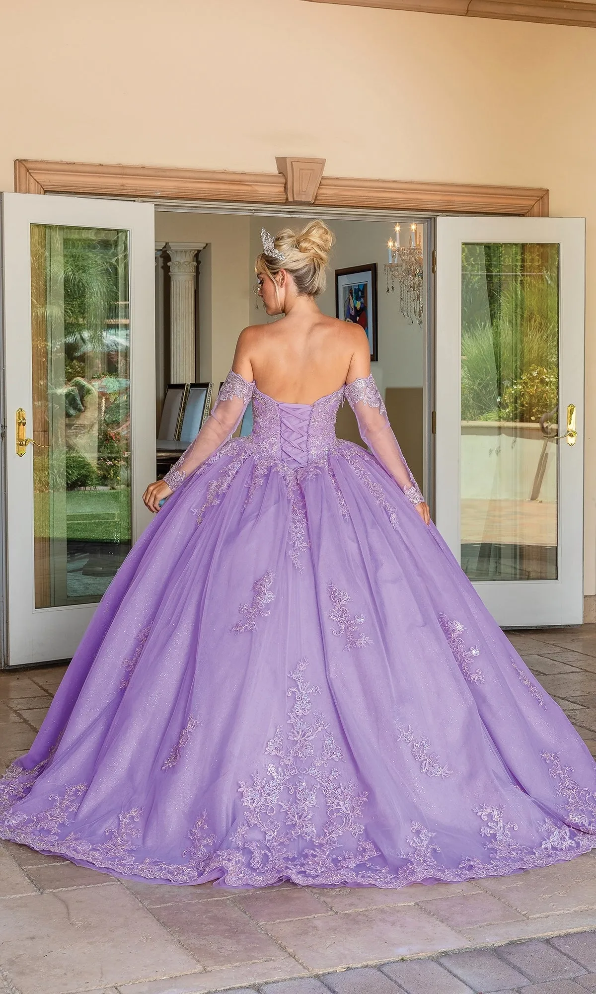 Quinceanera Dress 1691 By Dancing Queen sold by PromGirl product image thumbnail 2