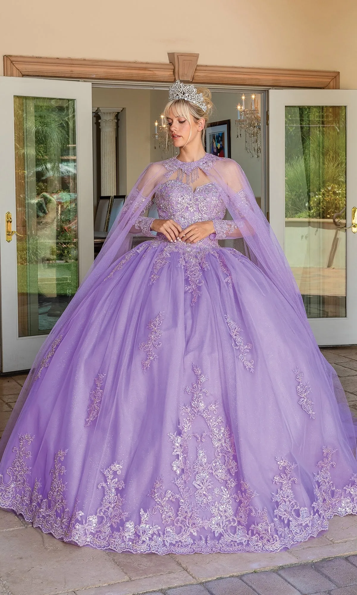 Quinceanera Dress 1691 By Dancing Queen sold by PromGirl product image thumbnail 4