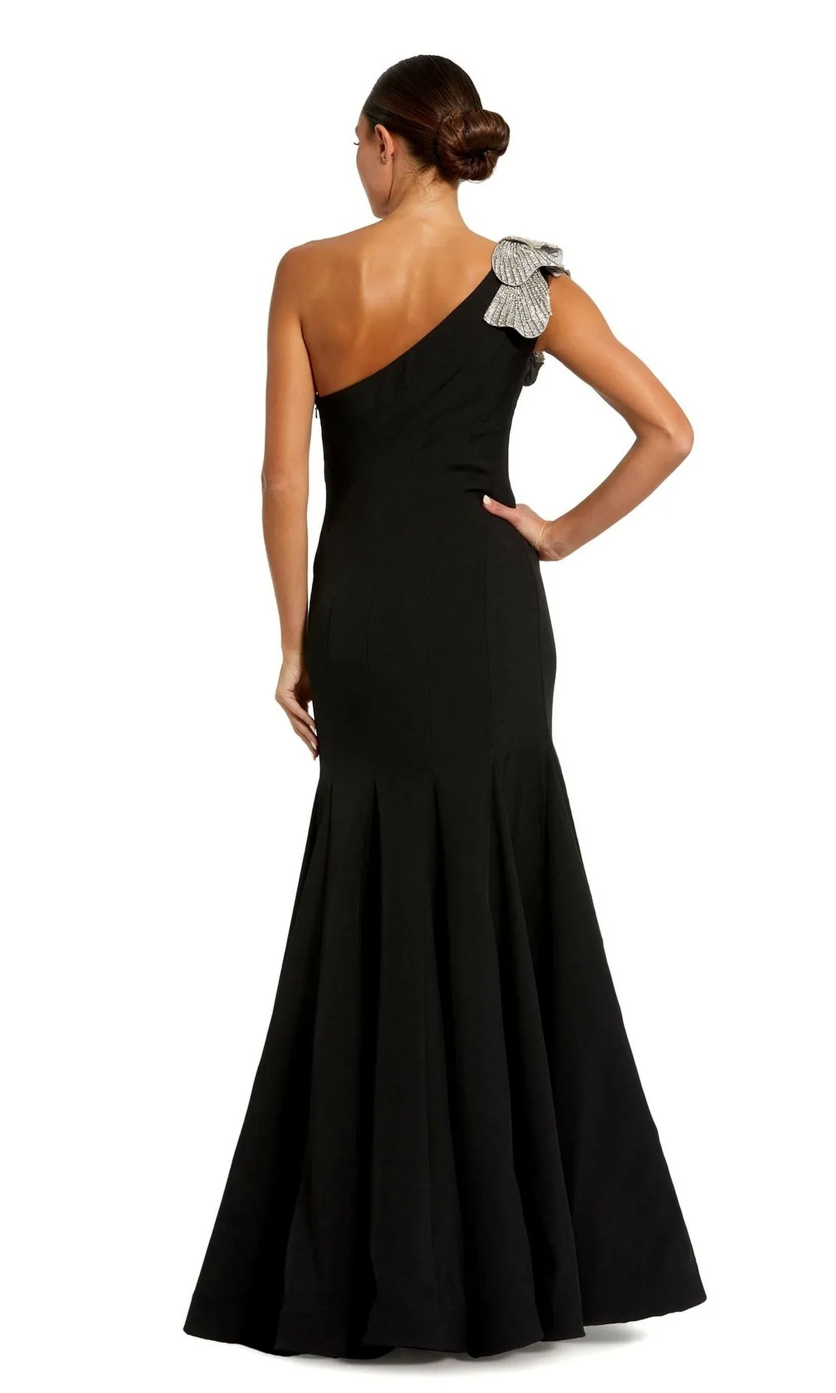 Beaded-One-Shoulder Prom Gown: Mac Duggal 11810 sold by PromGirl product image thumbnail 2