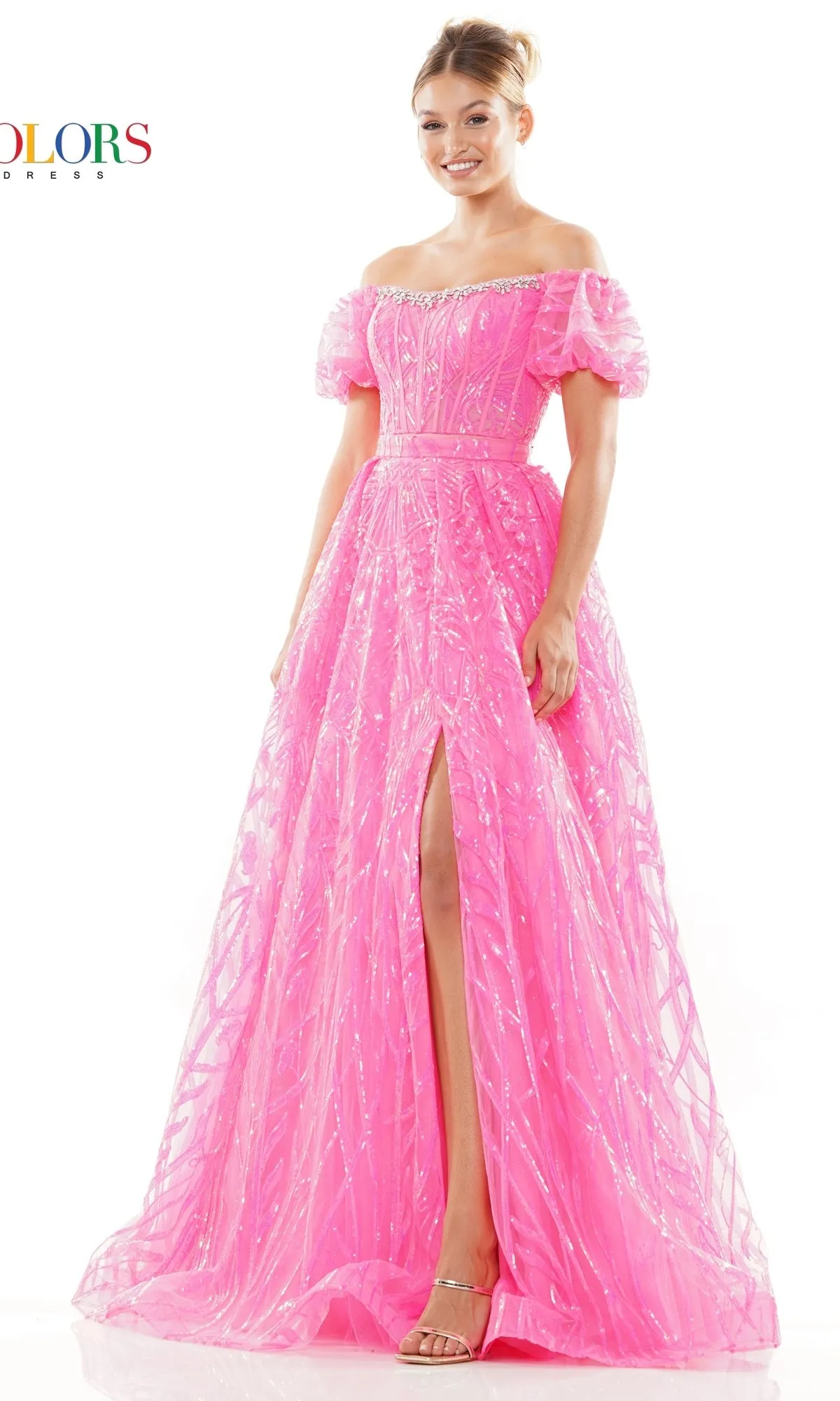 Long Prom Dress 3232 by Colors Dress sold by PromGirl product image thumbnail 3