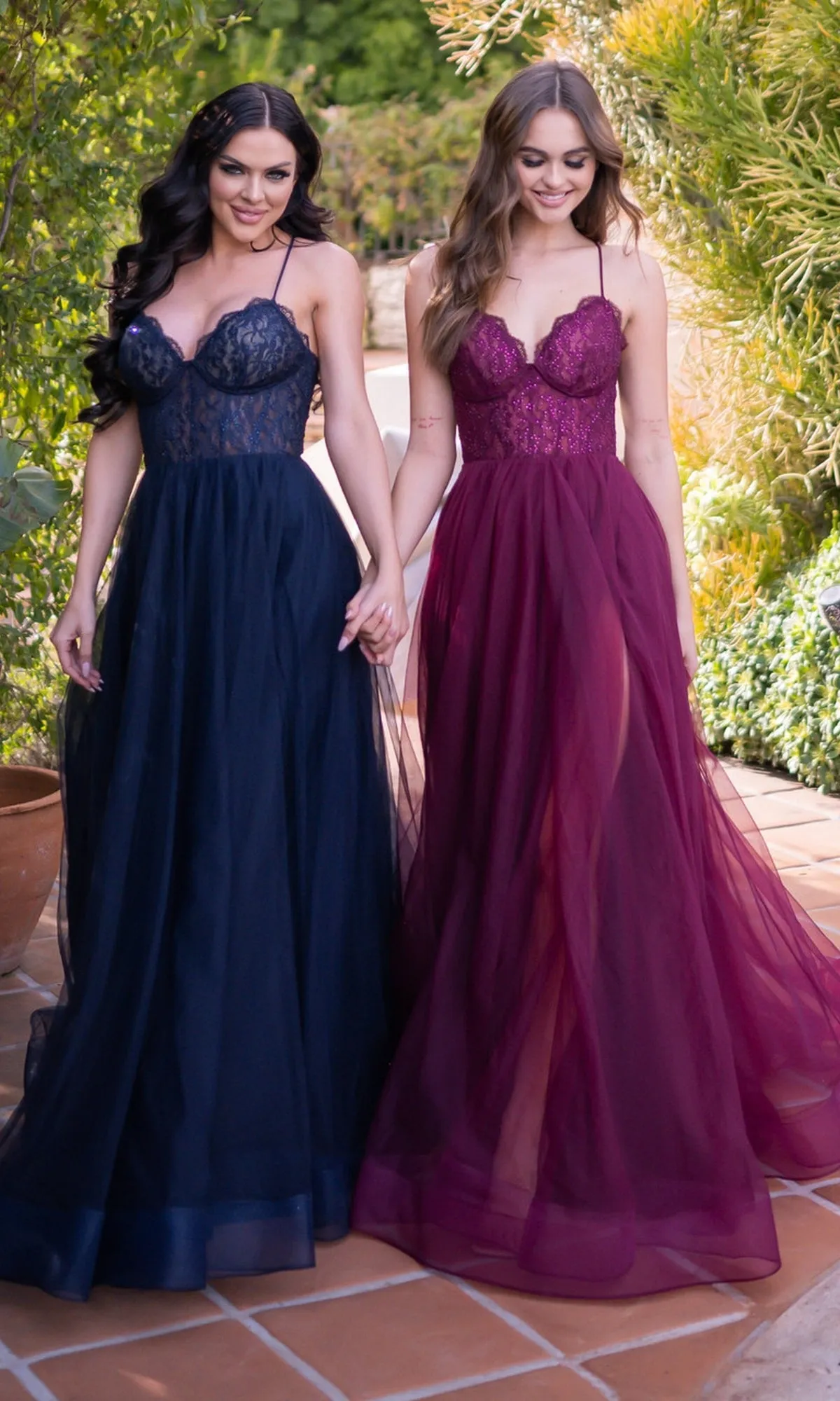 Velvi Long Sweetheart A-Line Prom Dress Dani sold by PromGirl product image thumbnail 5