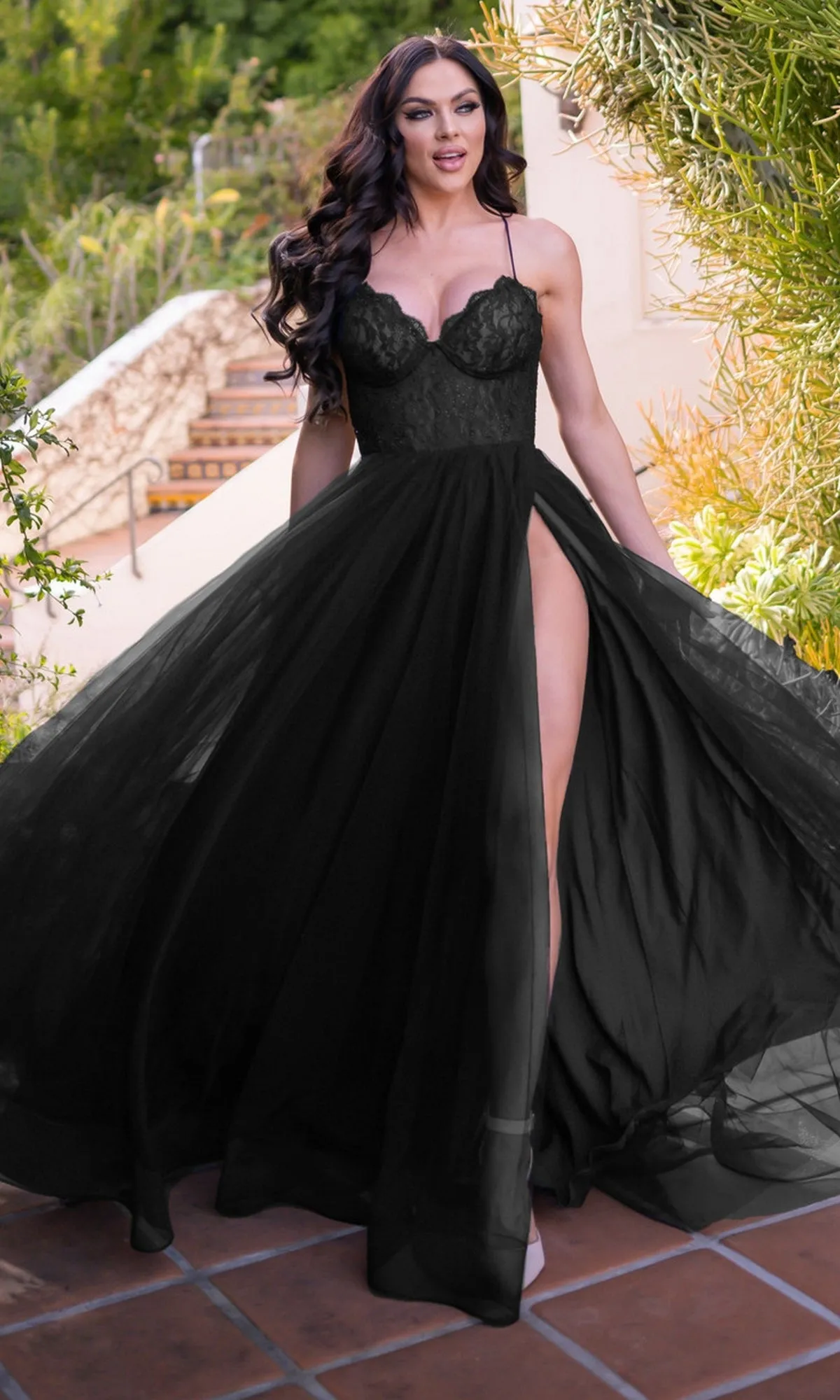 Velvi Long Sweetheart A-Line Prom Dress Dani sold by PromGirl