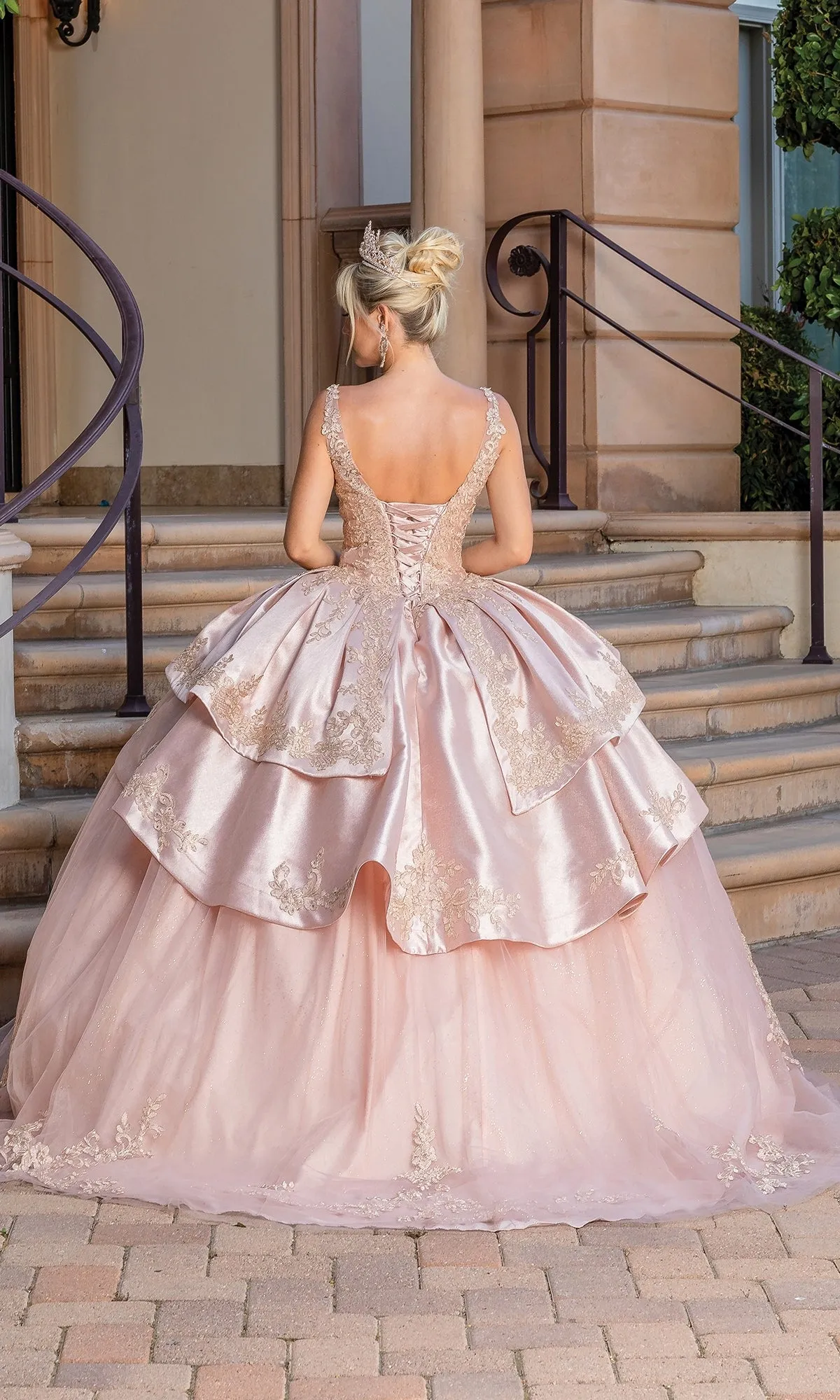 Quinceanera Dress 1682 By Dancing Queen sold by PromGirl product image thumbnail 2