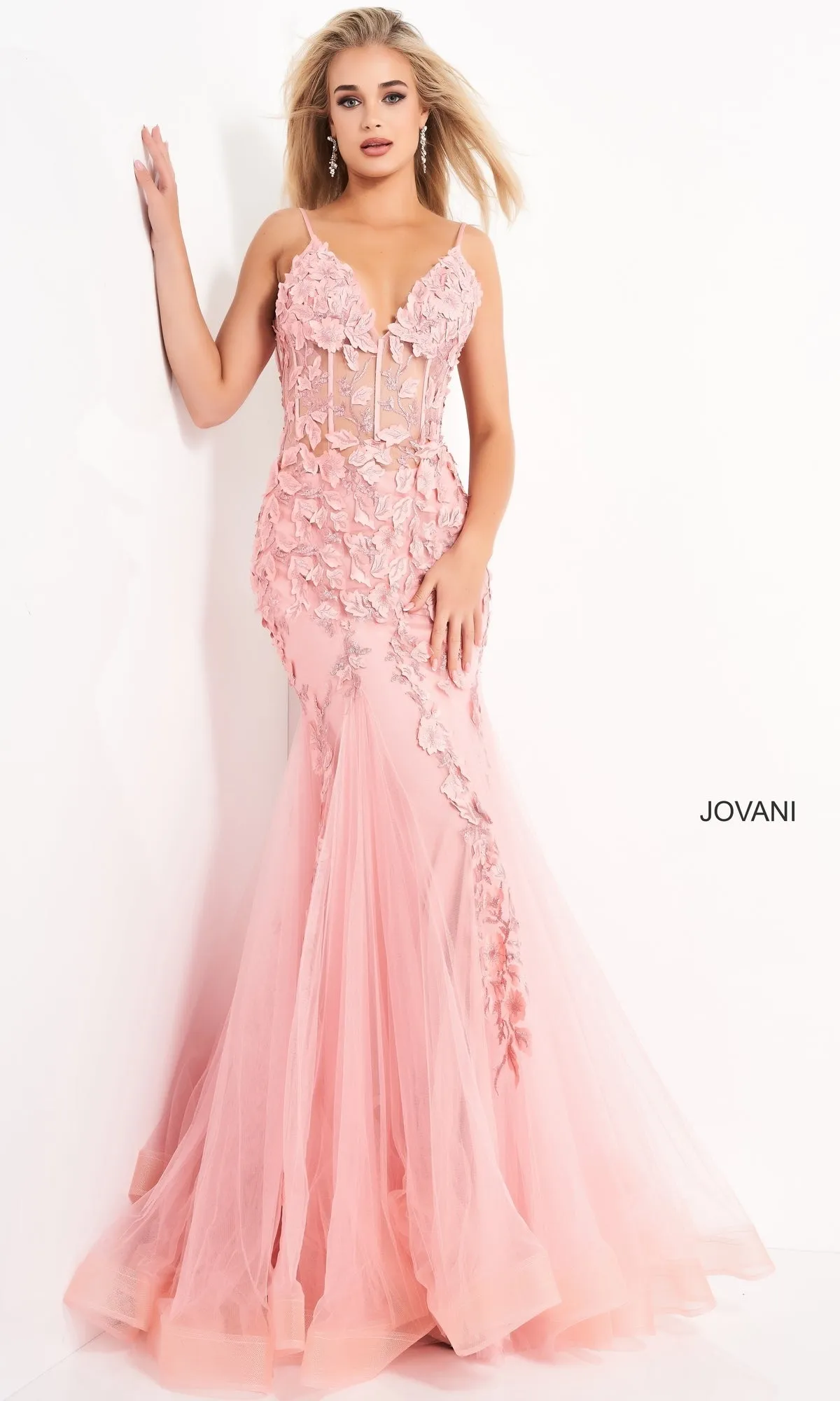 Long Prom Dress by Jovani 02841 sold by PromGirl product image thumbnail 3
