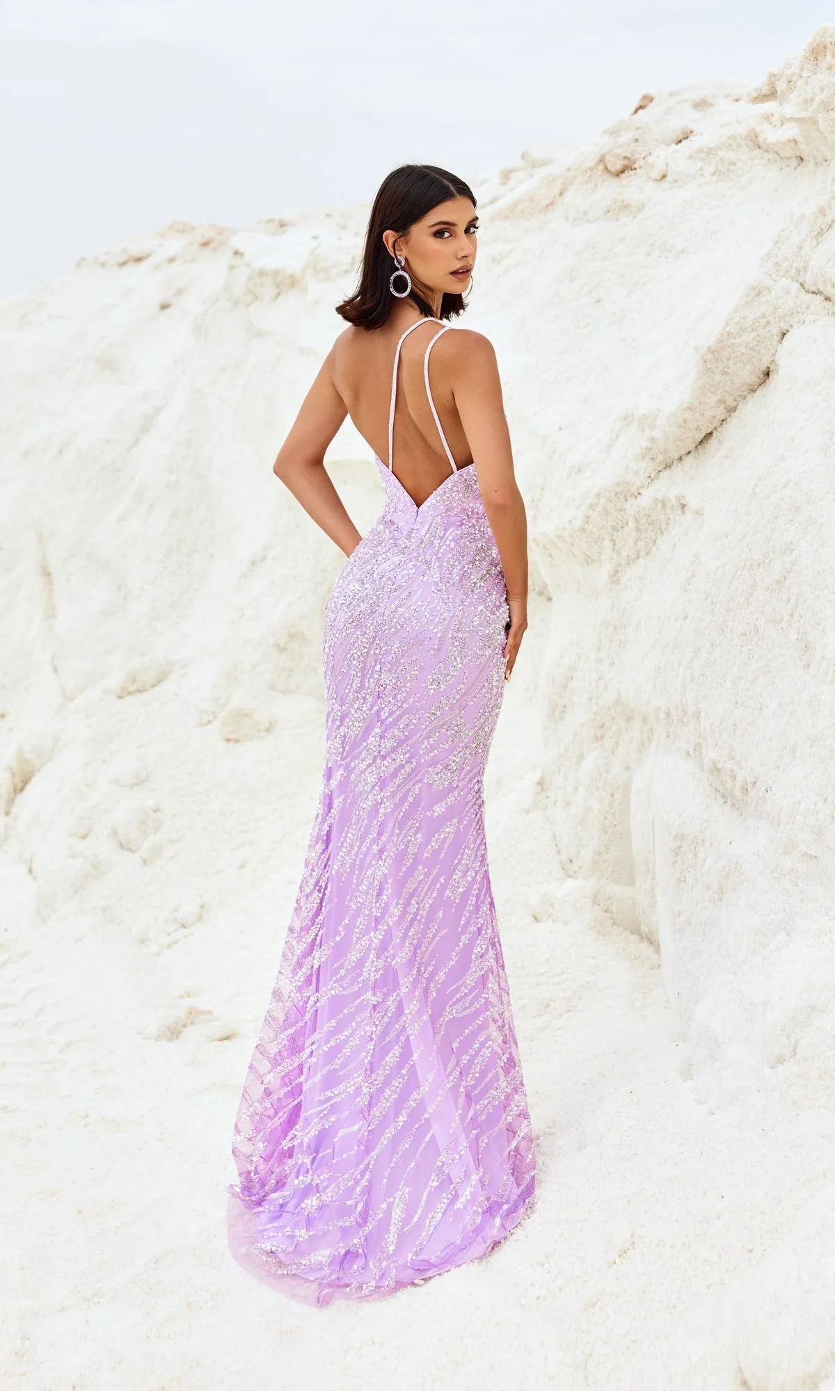 Long Prom Dress 12121 by Blush sold by PromGirl product image thumbnail 2
