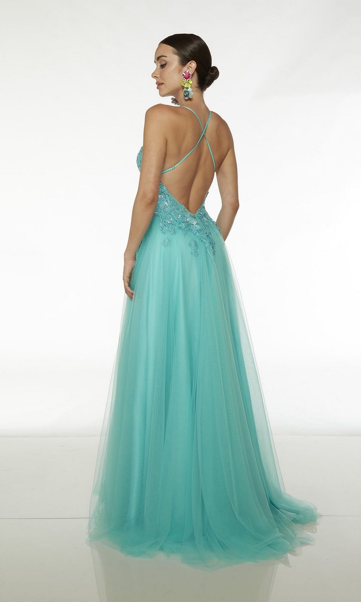 Alyce Long Prom Dress 61639 sold by PromGirl product image thumbnail 4