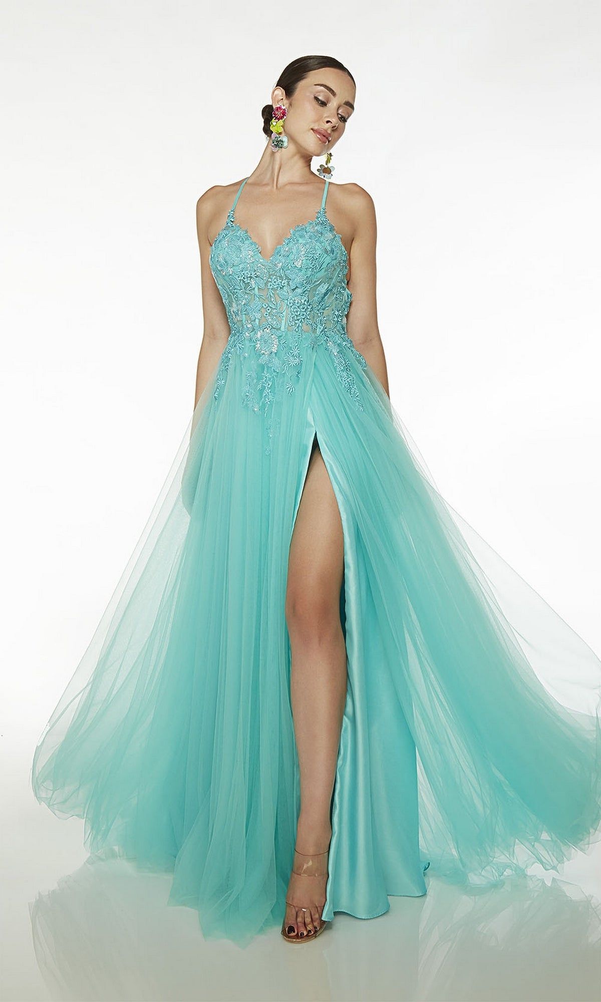 Alyce Long Prom Dress 61639 sold by PromGirl product image thumbnail 3