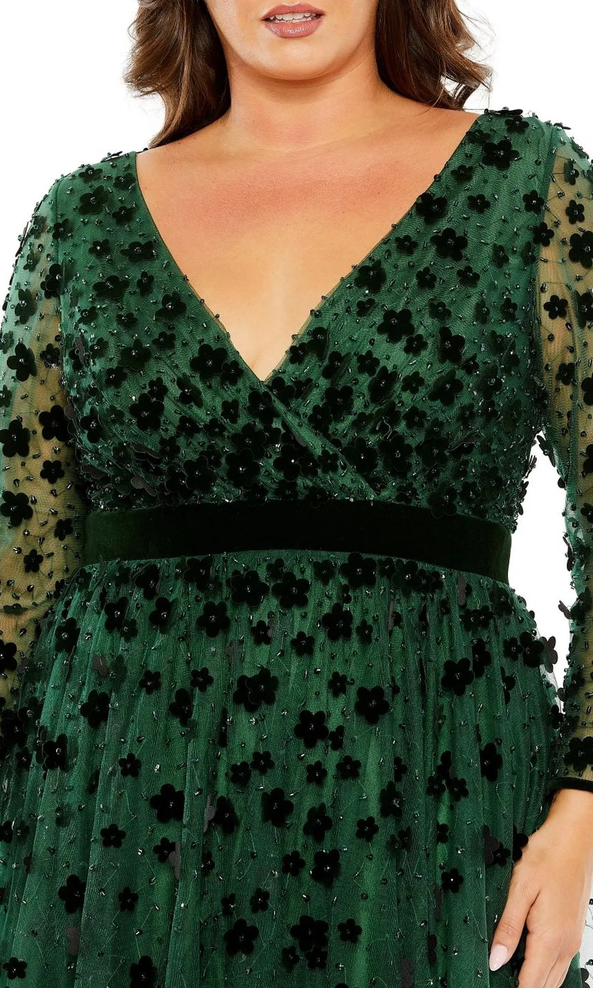 Long Plus-Size Prom Dress 68440 by Mac Duggal sold by PromGirl product image thumbnail 4