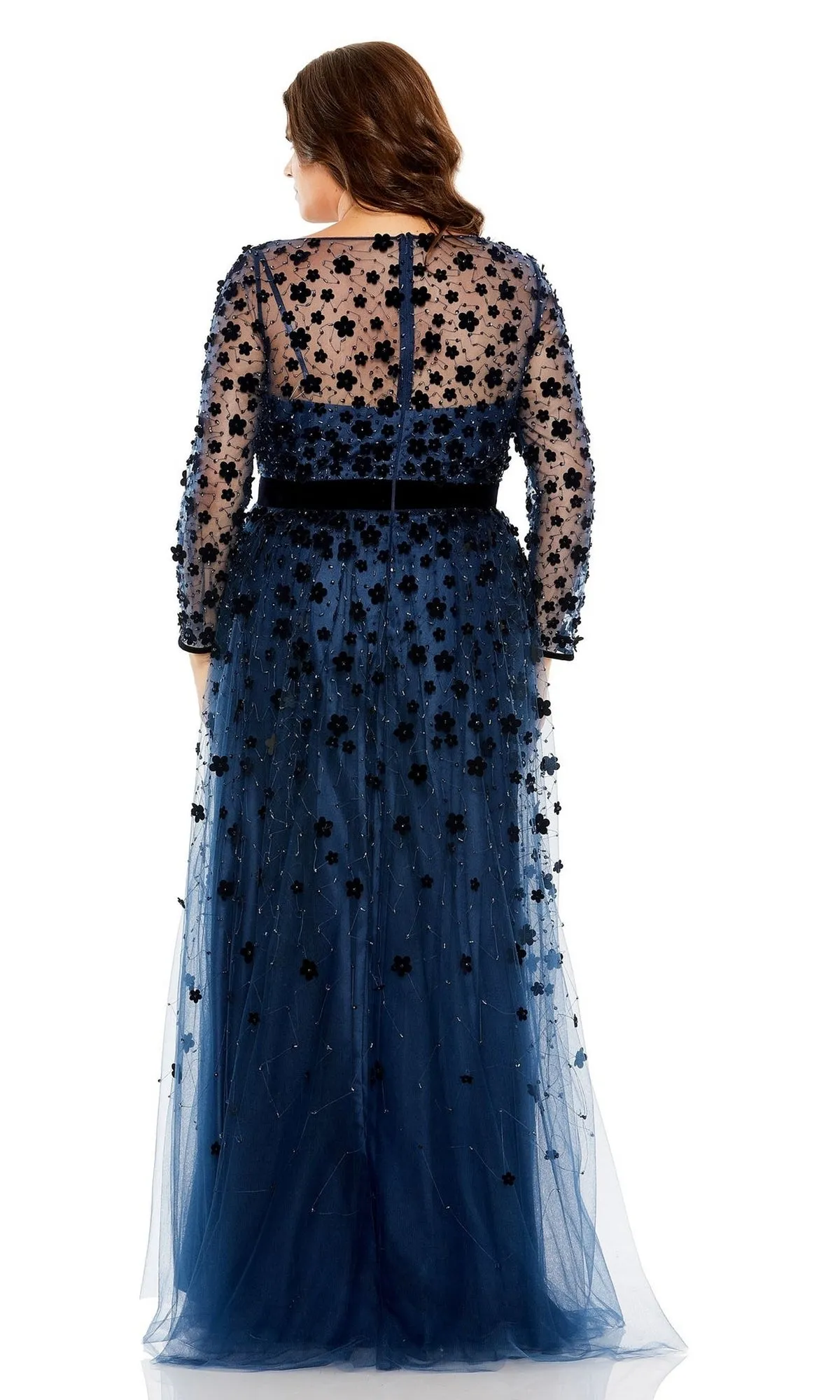 Long Plus-Size Prom Dress 68440 by Mac Duggal sold by PromGirl product image thumbnail 5