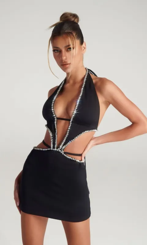 Short Party Dress PS306B by Portia and Scarlett sold by PromGirl