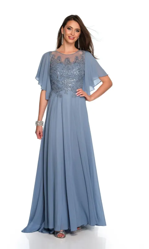 Dave & Johnny Long Prom Dress 11676 sold by PromGirl
