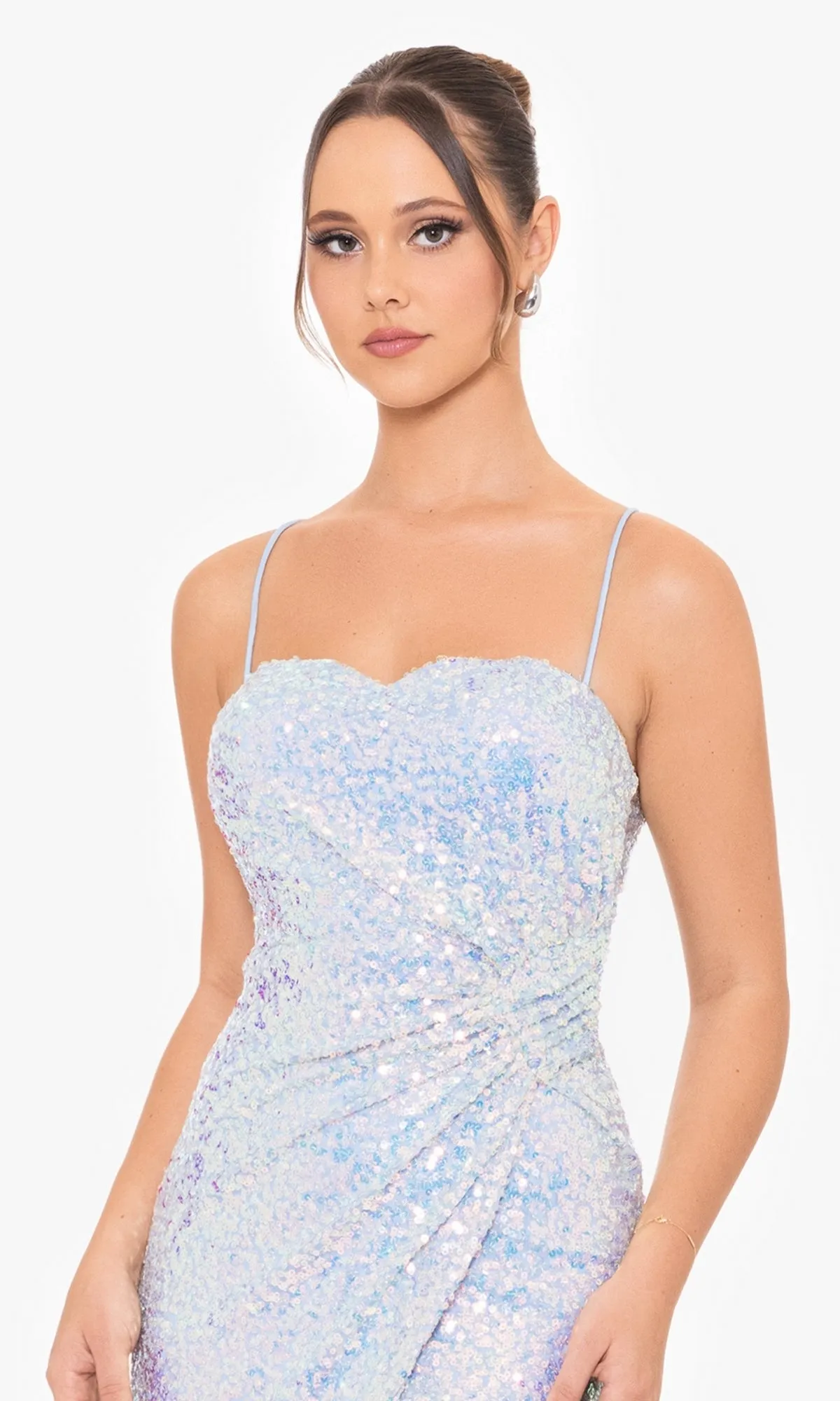Blondie Nites Long Sequin Prom Dress 4727BN sold by PromGirl product image thumbnail 3