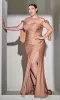 Plus-Size Long Prom Dress with Bows CD943C sold by PromGirl