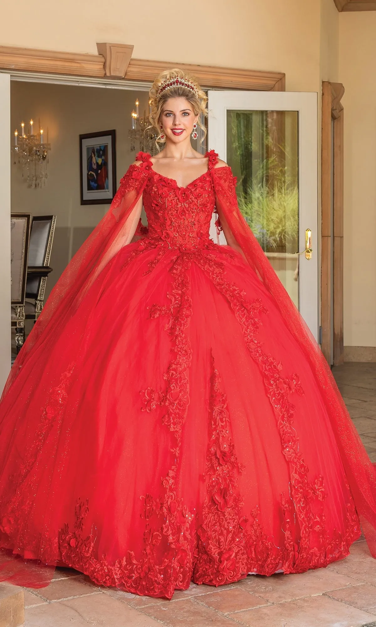 Quinceanera Dress 1678 By Dancing Queen sold by PromGirl product image thumbnail 3