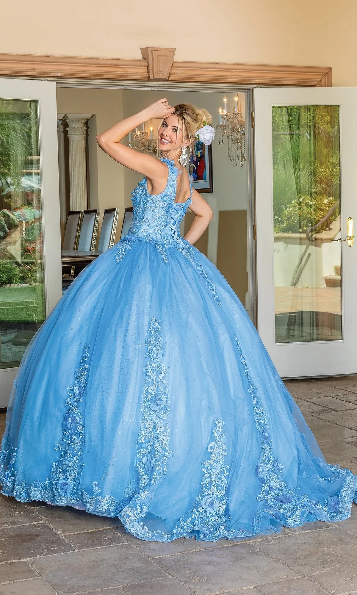 Quinceanera Dress 1678 By Dancing Queen sold by PromGirl product image thumbnail 5