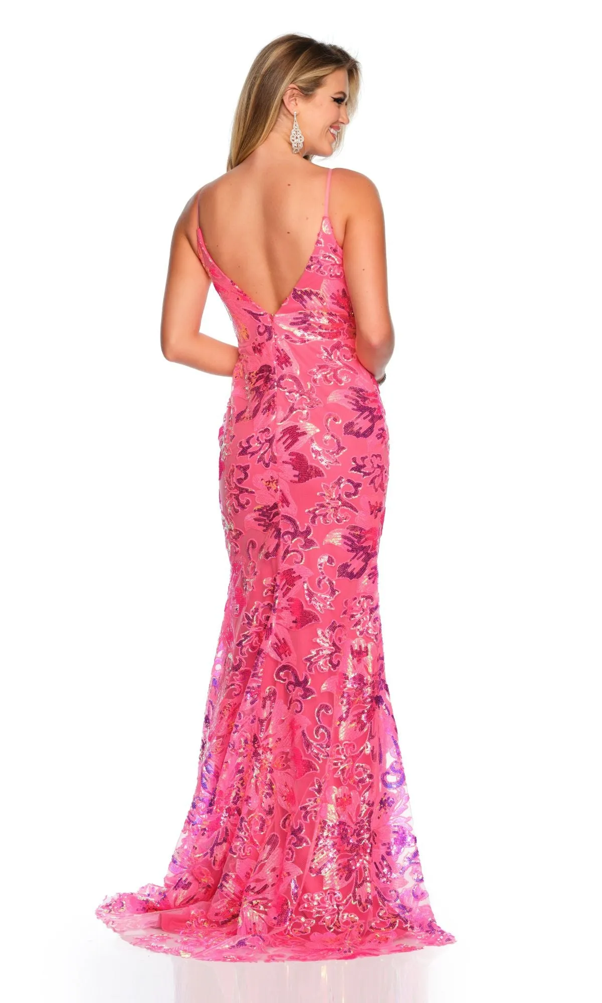 Long Formal Dress 11447 by Dave and Johnny sold by PromGirl product image thumbnail 2
