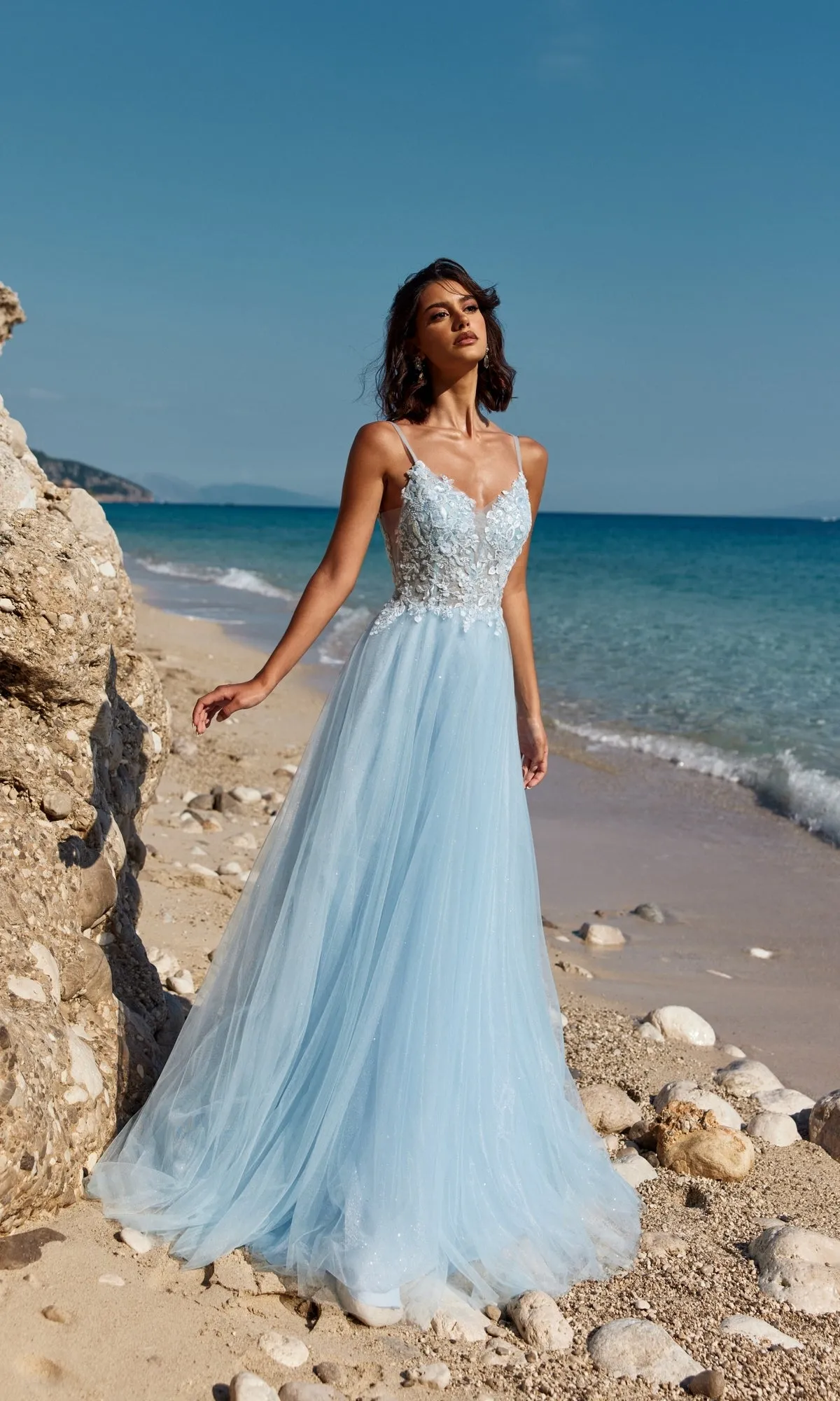 Long Prom Dress 12117 by Blush sold by PromGirl product image thumbnail 3