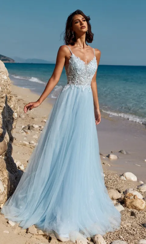 Long Prom Dress 12117 by Blush sold by PromGirl