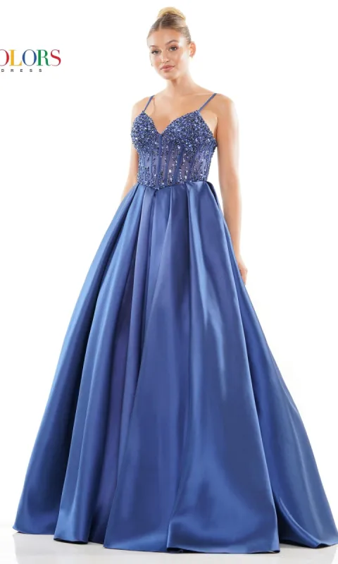 Colors Dress Mikado Formal Ball Gown 3244 sold by PromGirl