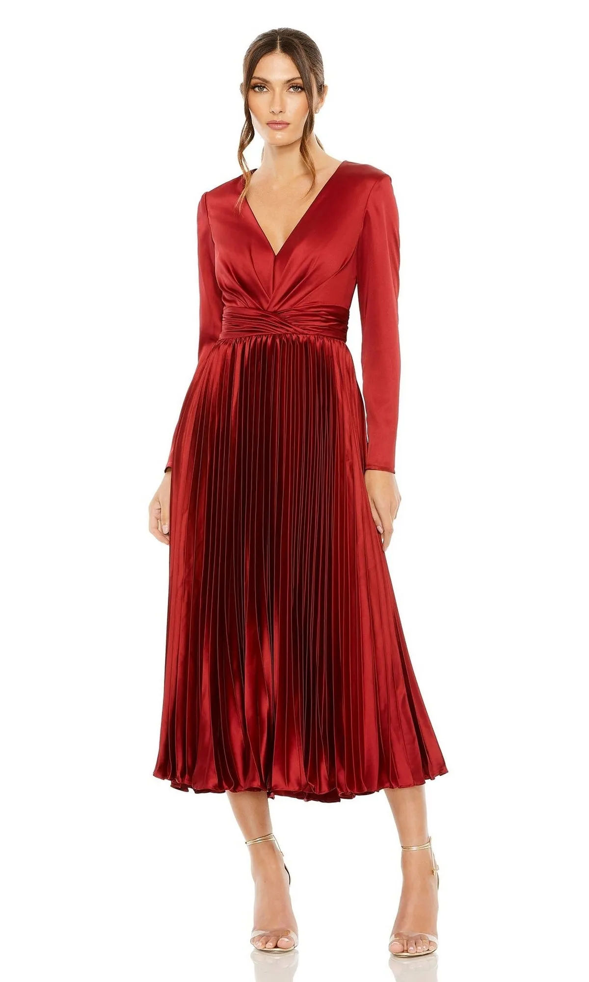 Short Wedding Guest Dress 27148 by Mac Duggal sold by PromGirl