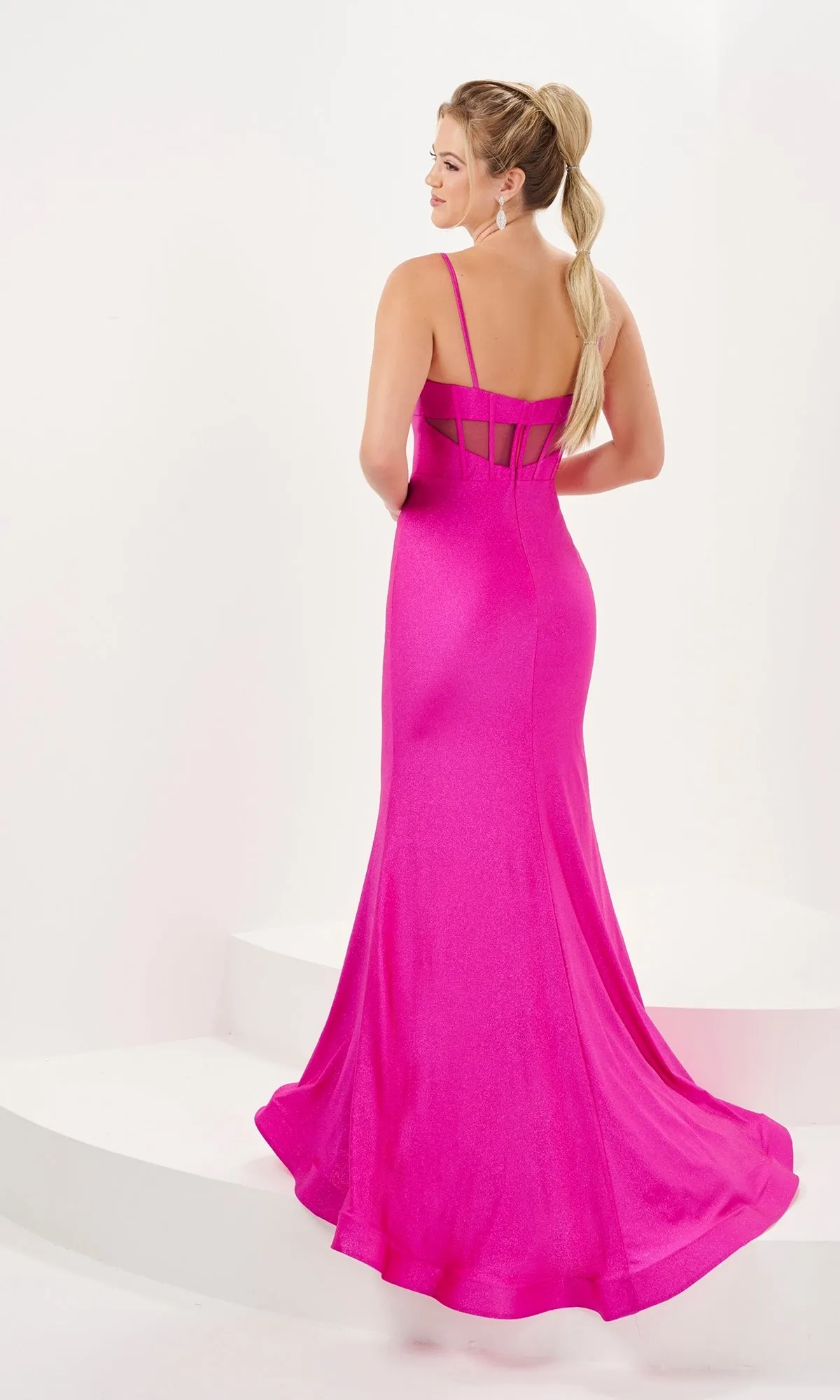Long Prom Dress 16062 by Tiffany sold by PromGirl product image thumbnail 2