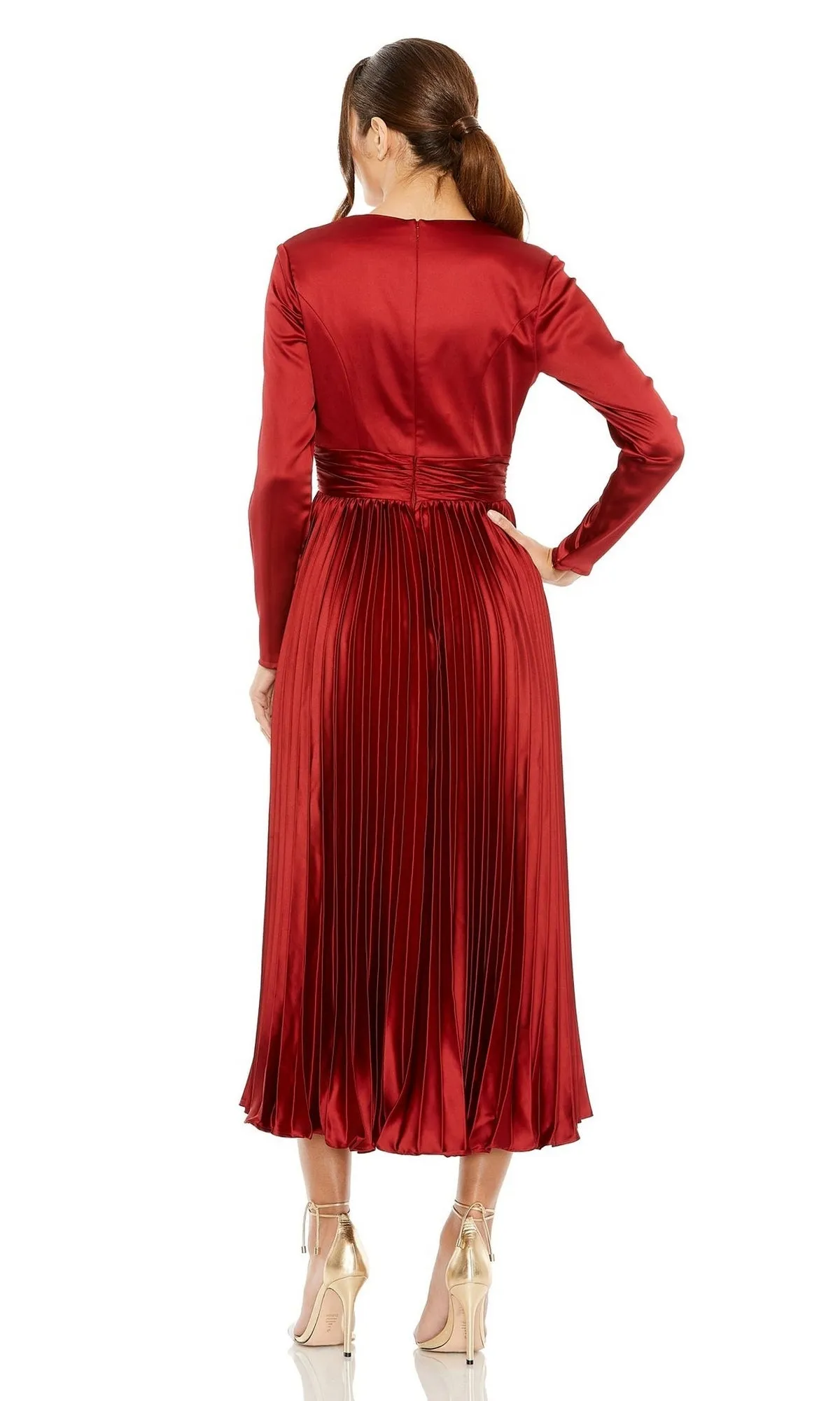 Short Wedding Guest Dress 27148 by Mac Duggal sold by PromGirl product image thumbnail 2