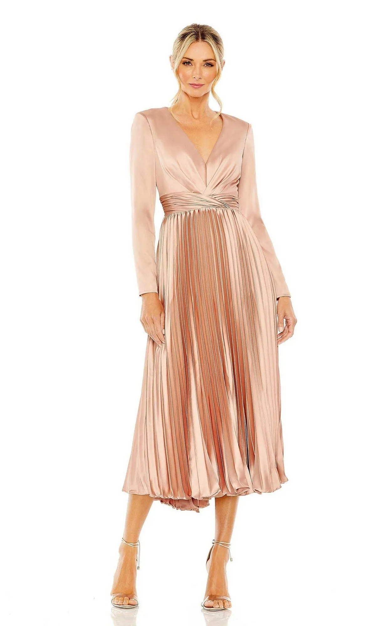 Short Wedding Guest Dress 27148 by Mac Duggal sold by PromGirl product image thumbnail 3