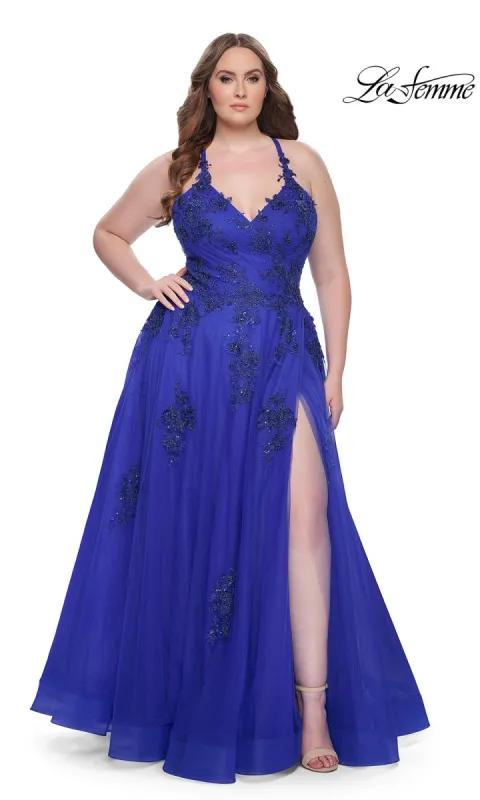 La Femme Long Prom Dress 31378 sold by PromGirl