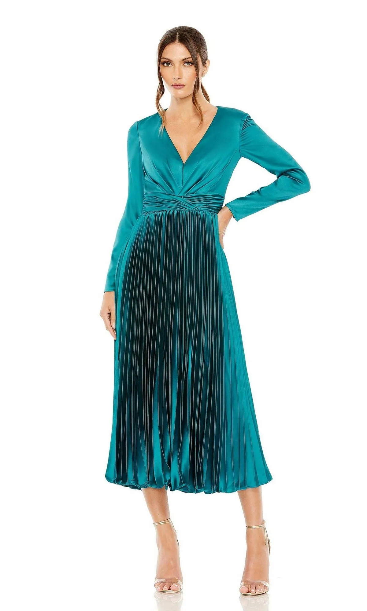 Short Wedding Guest Dress 27148 by Mac Duggal sold by PromGirl product image thumbnail 4