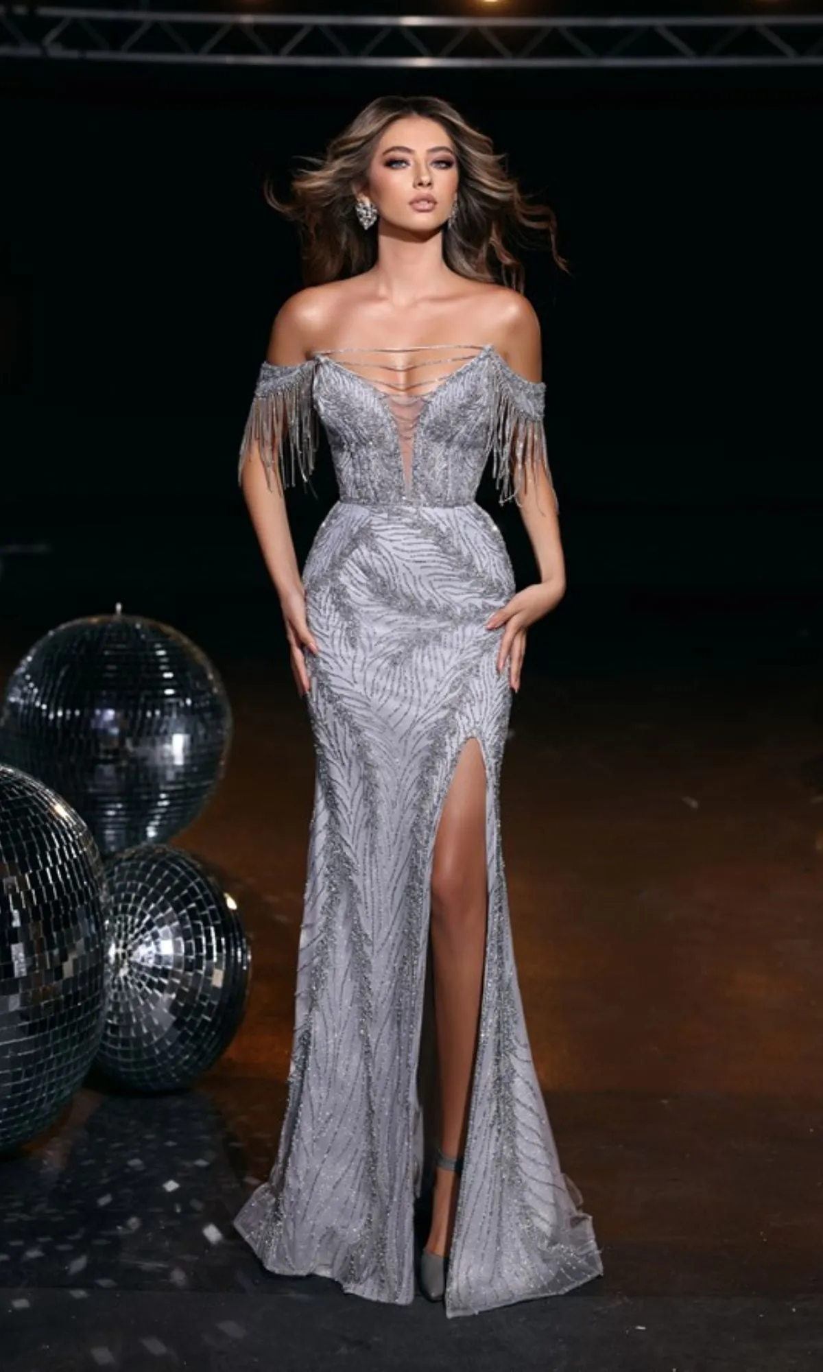 Long Prom Dress PS23953 by Portia and Scarlett sold by PromGirl product image thumbnail 2