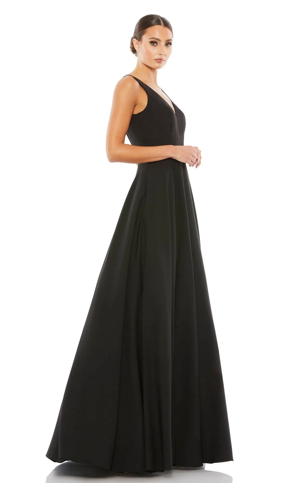 Classic Long Prom Ball Gown: Mac Duggal 48924 sold by PromGirl product image thumbnail 5