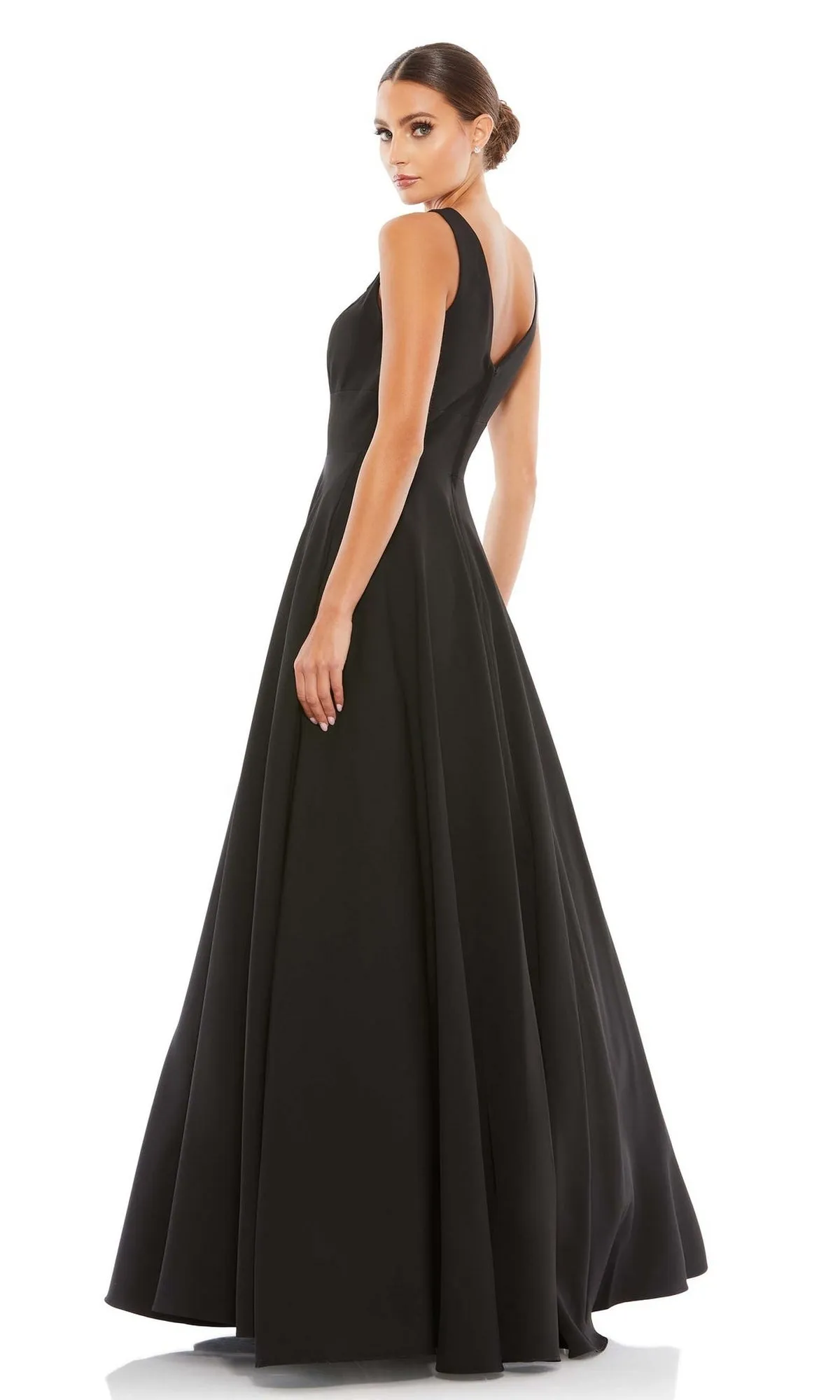 Classic Long Prom Ball Gown: Mac Duggal 48924 sold by PromGirl product image thumbnail 2