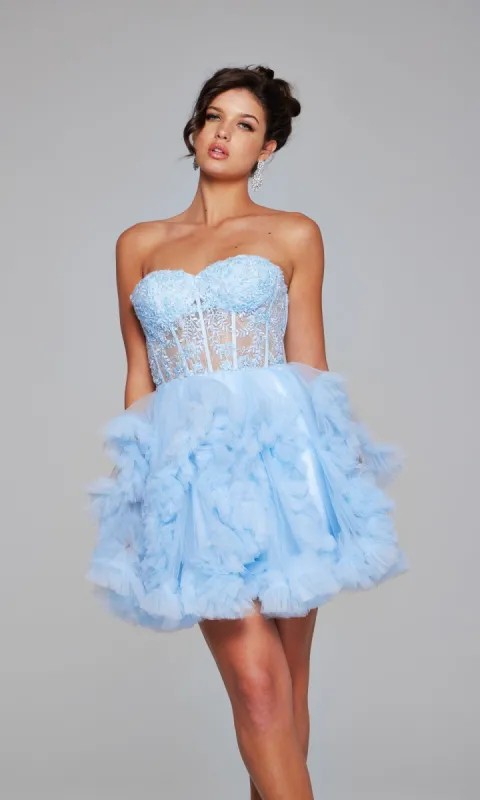Short Homecoming Dress 40628 by Jovani sold by PromGirl